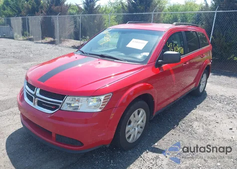 2016 Dodge Journey Se from USA, damaged, VIN 3C4PDCAB0GT231238